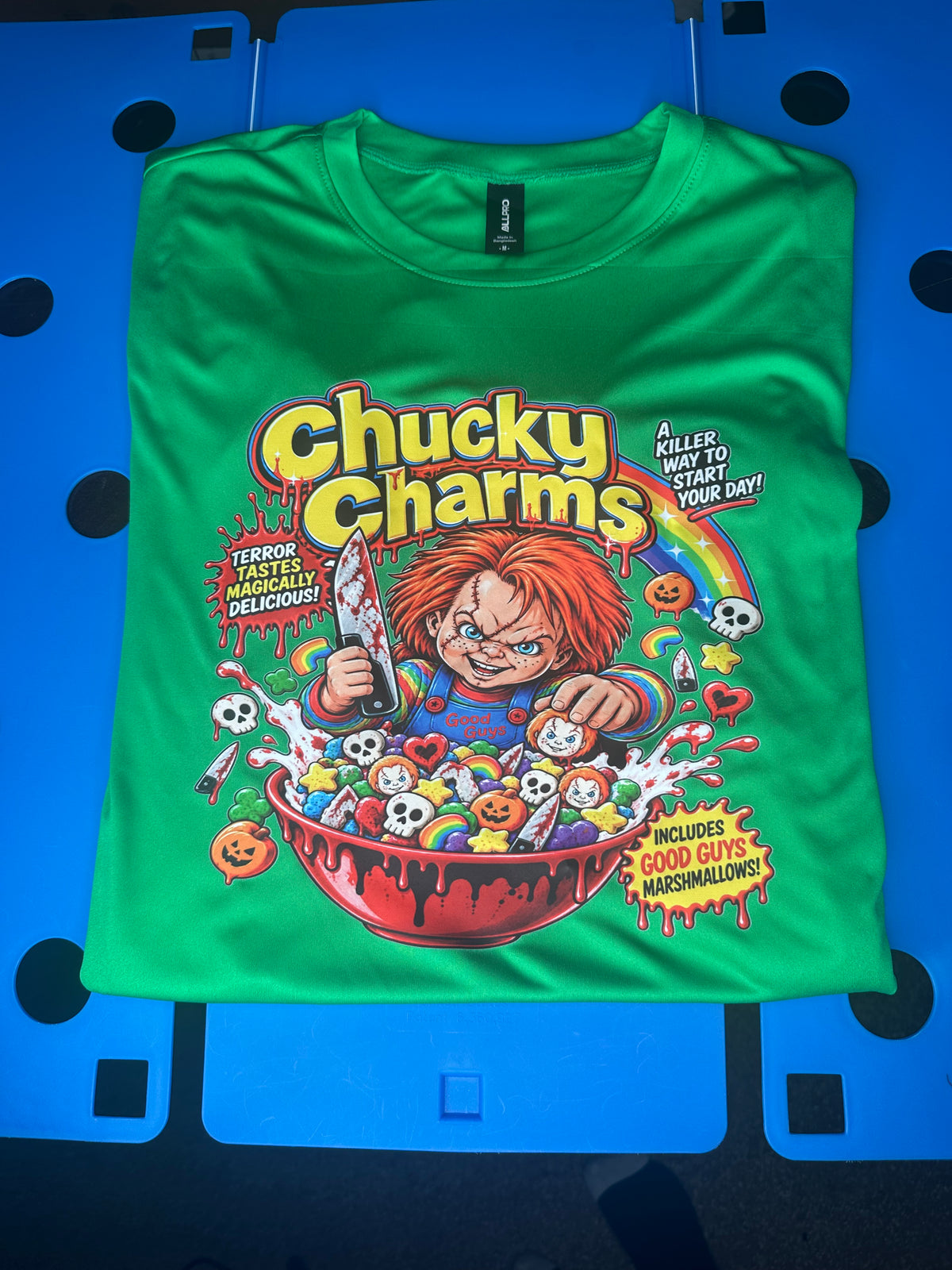 Chucky charms horror tee