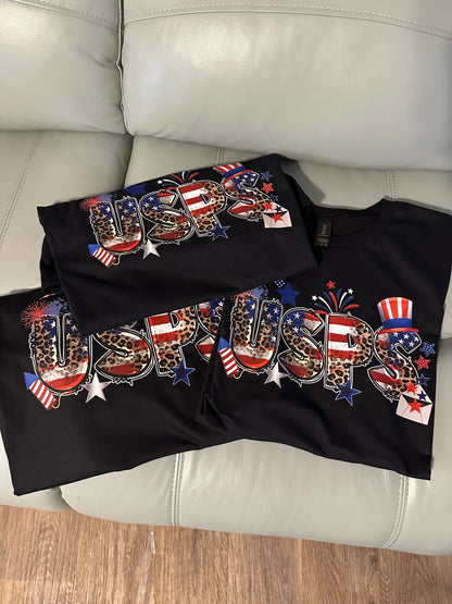 USPS Patriotic tee