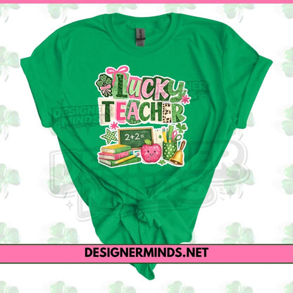 Lucky teacher tee