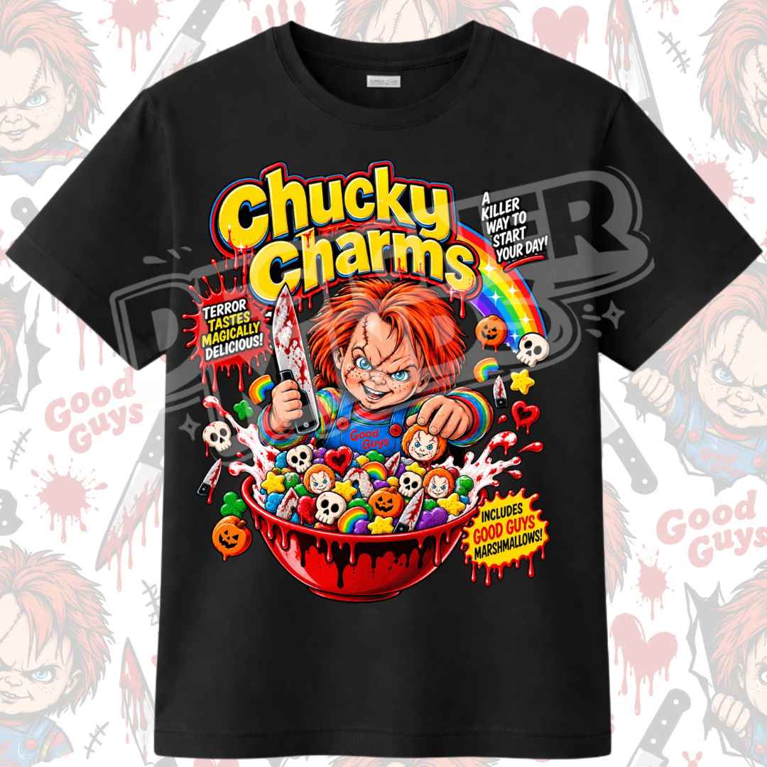 Chucky charms horror tee