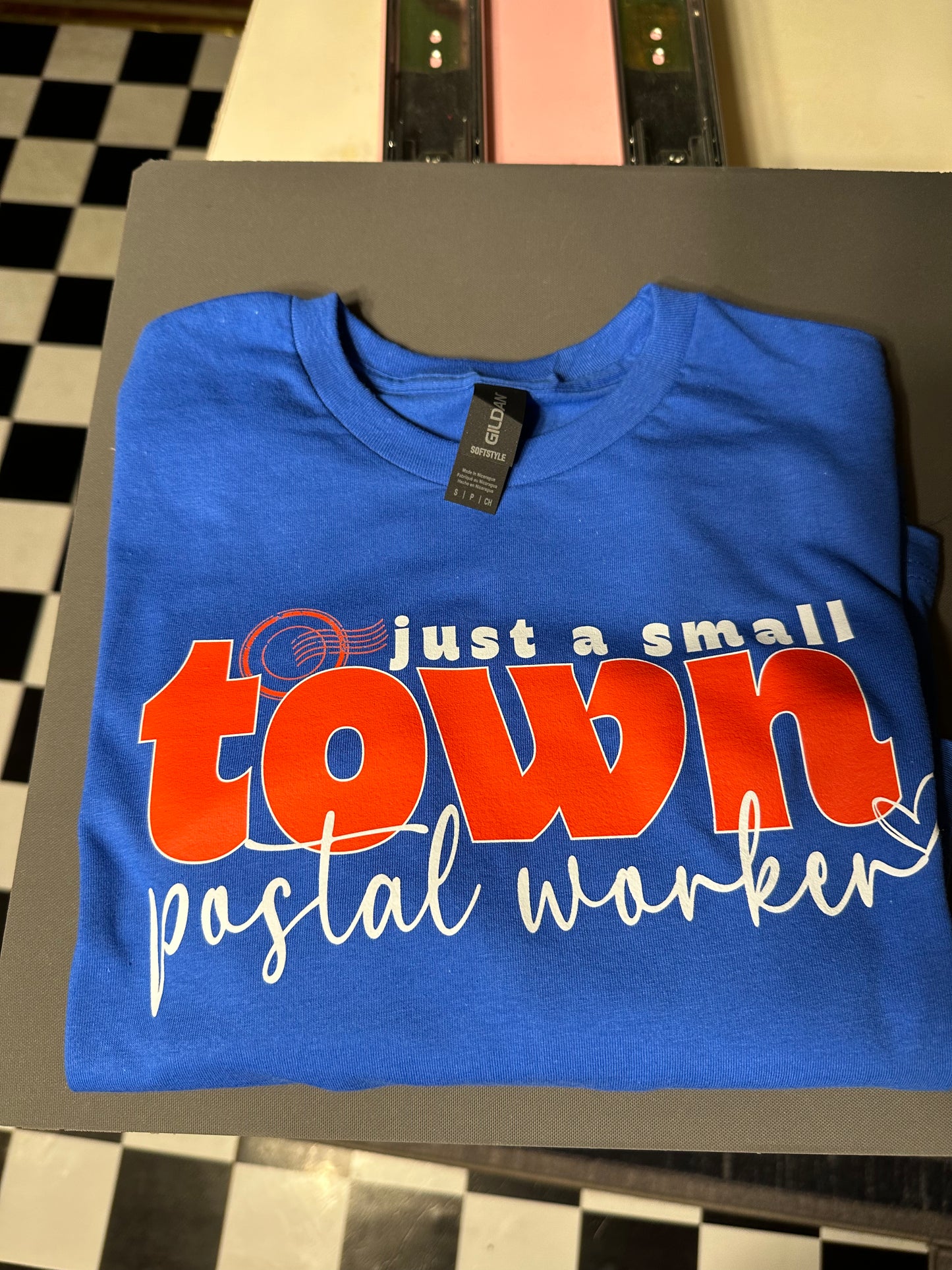 Small town postal tee